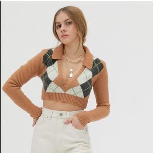 Urban Outfitters Walter Cropped Sweater - NWOT